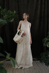 Mutedance 24 Spring/Summer Flower-dyed Silk Sling Dress Series MD-MD24SS21-H hoary PM140